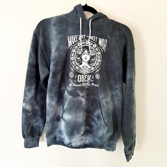 “Make Art Not War” Obey Hoodie‎ - Picture 1 of 4